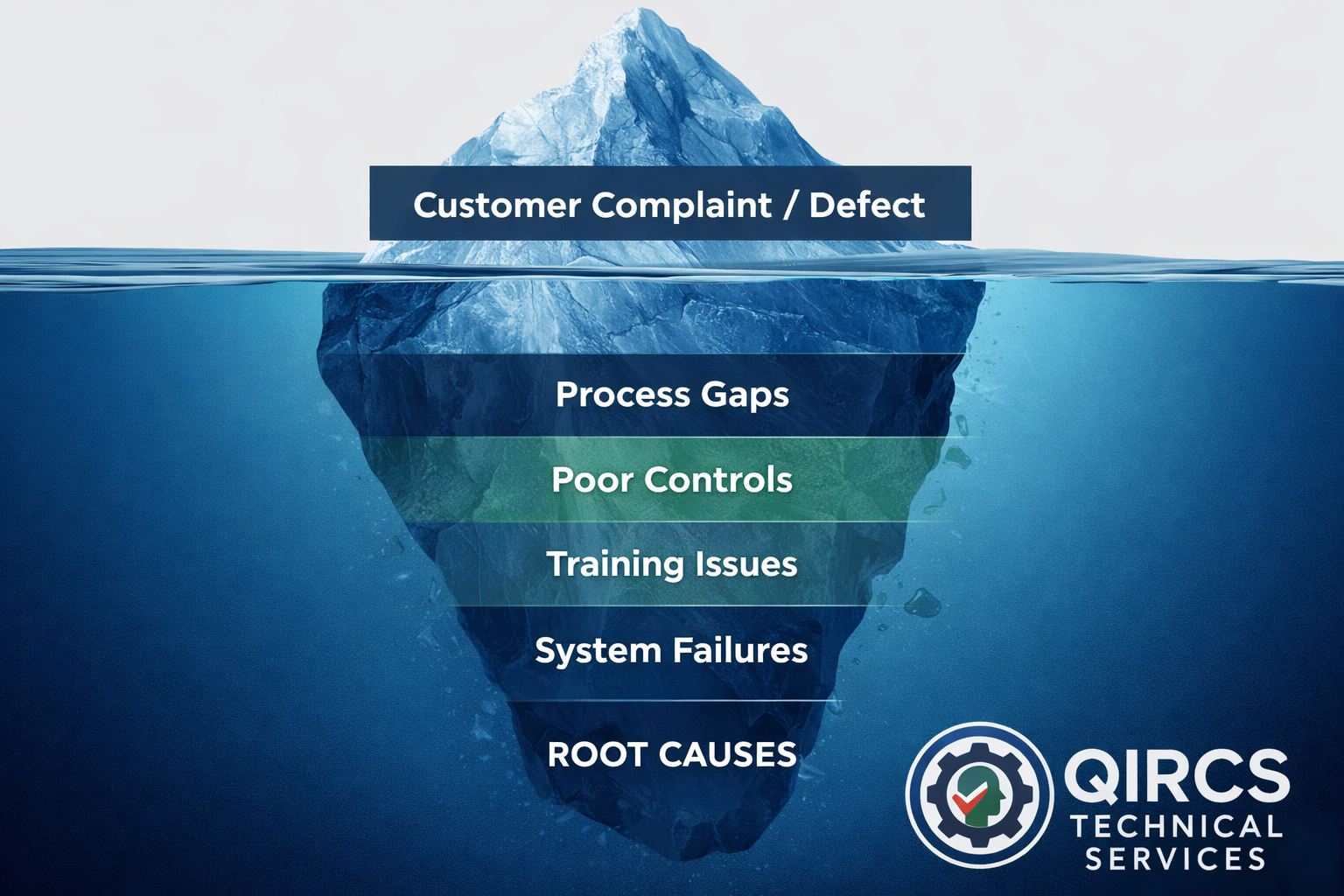 Root cause Analysis Iceberg